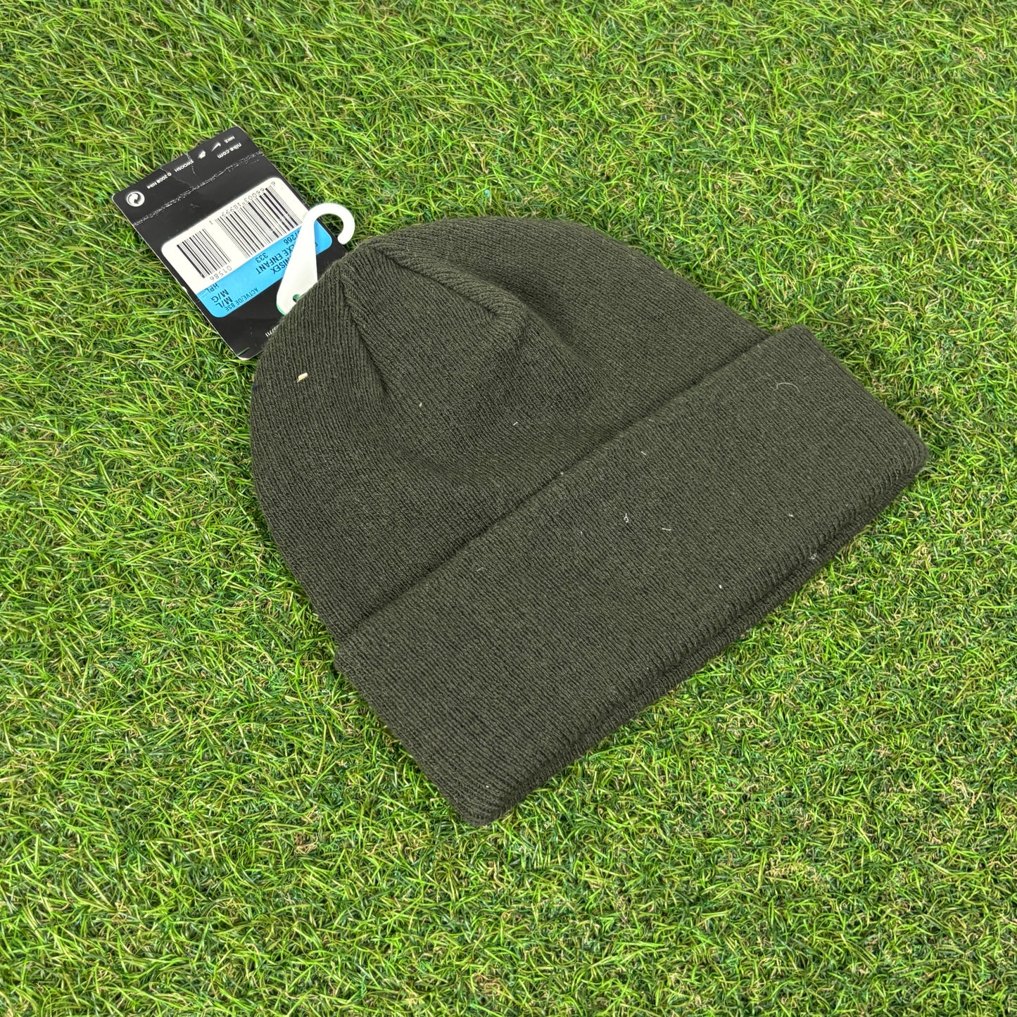 00s Nike Beanie Hat Green