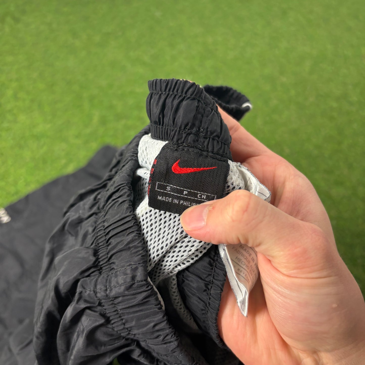 90s Nike Piping Joggers Black Small