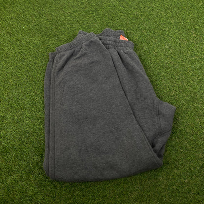 00s Nike Wide Leg Cotton Joggers Grey XL