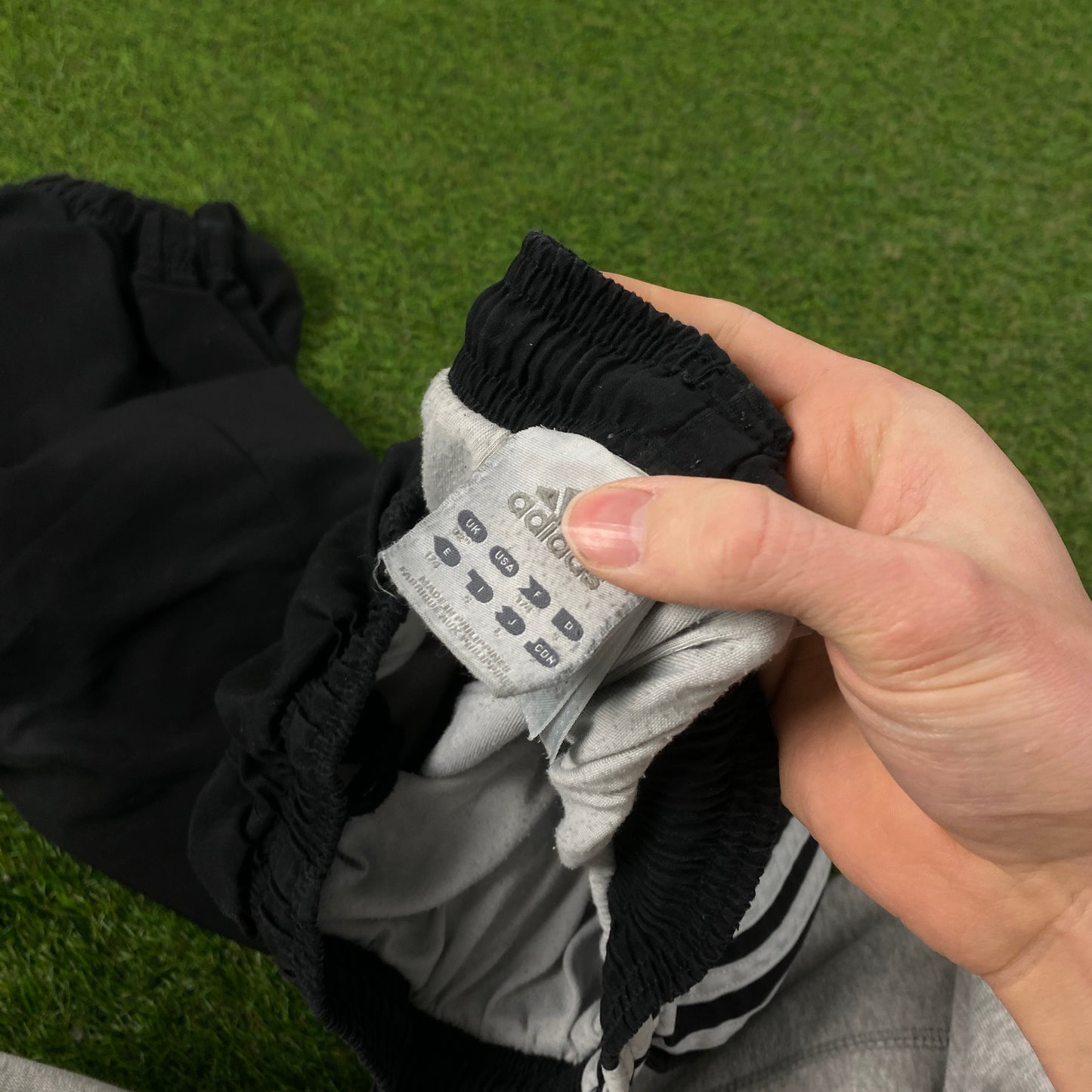 00s Adidas Piping Joggers Black Medium
