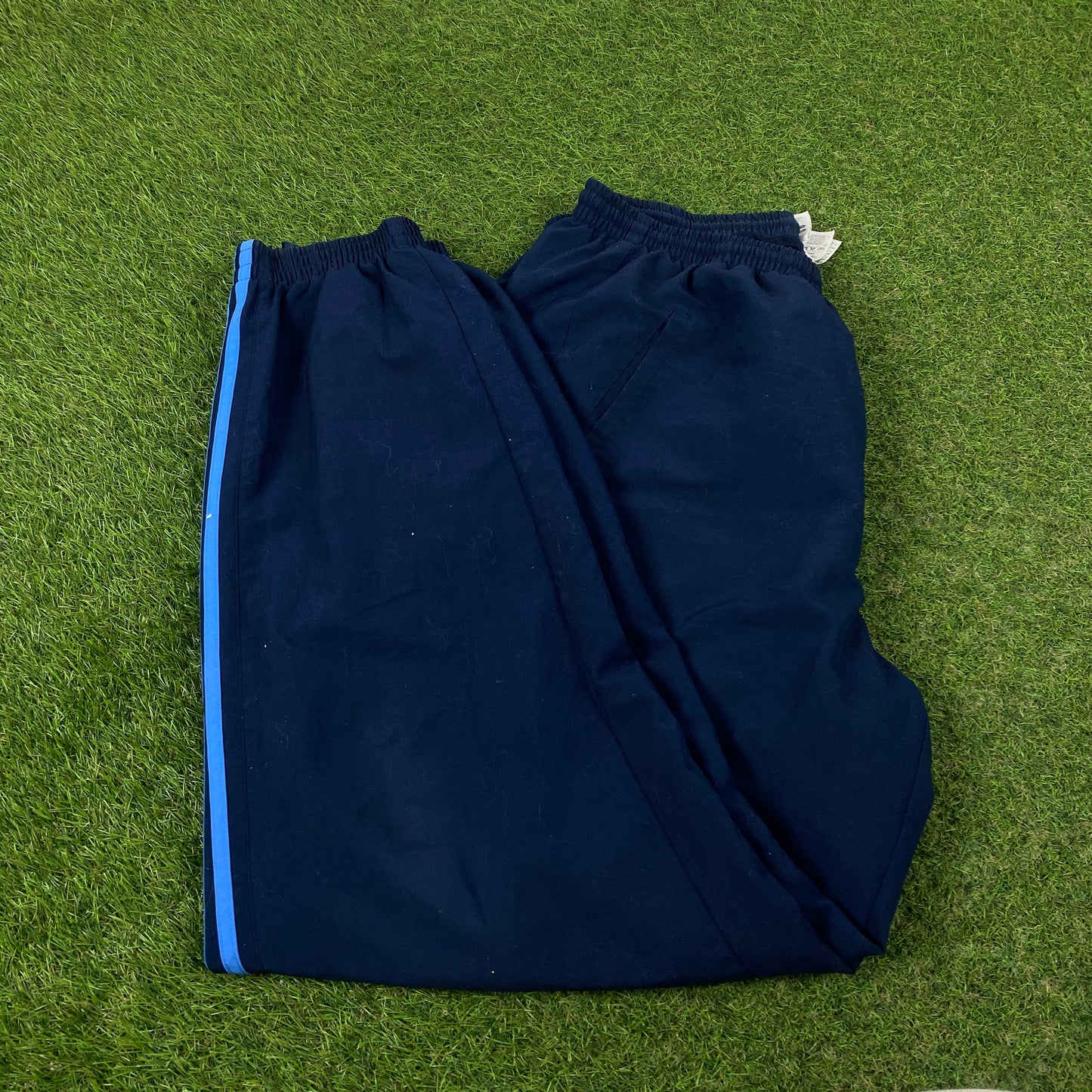 00s Adidas Joggers Blue XL
