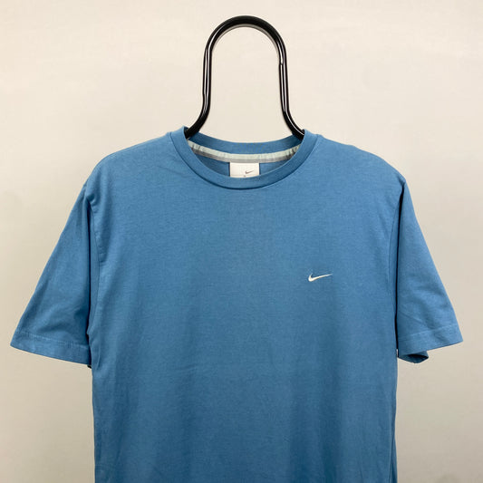 00s Nike T-Shirt Blue Medium