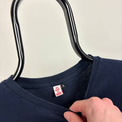 00s Liverpool FC T-Shirt Blue Small