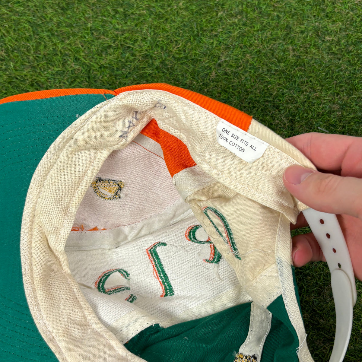 90s Ireland Snap Hat Orange