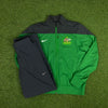 00s Nike Australia Jacket + Joggers Set Green Medium