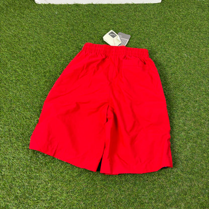 00s Nike Piping Shorts Red XS