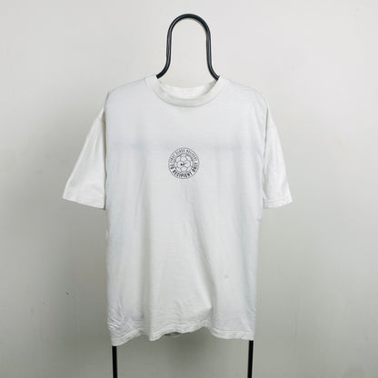 90s Nike France Amadou Ba Stamp T-Shirt White Large