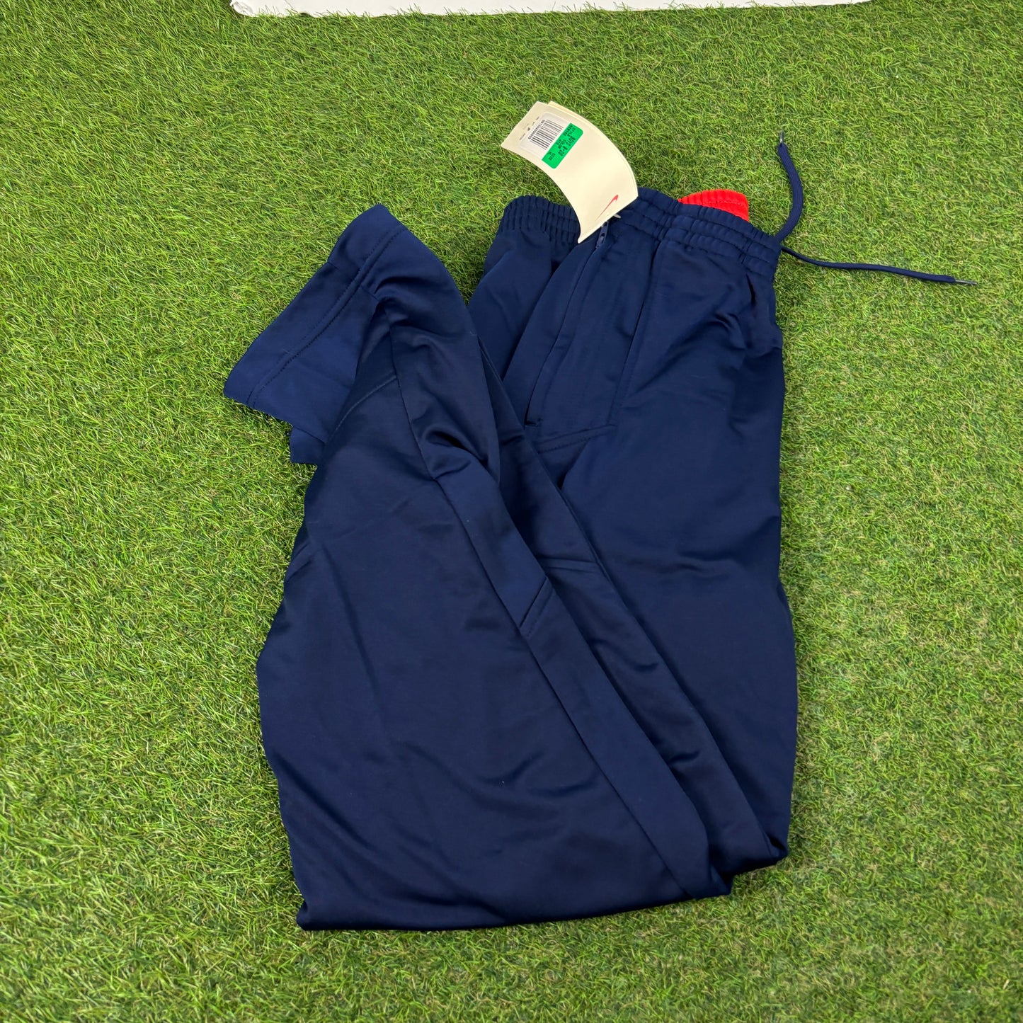 90s Nike Nylon Joggers Blue Small