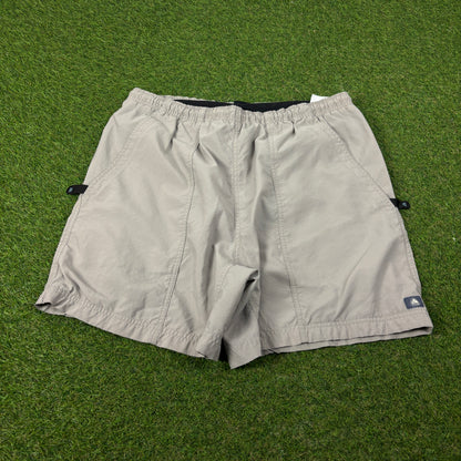 00s Nike ACG Zip Pocket Shorts Grey Large