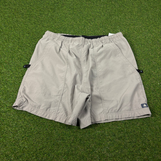 00s Nike ACG Zip Pocket Shorts Grey Large