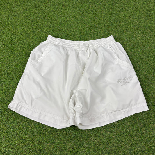 00s Reebok Cotton Shorts White Large