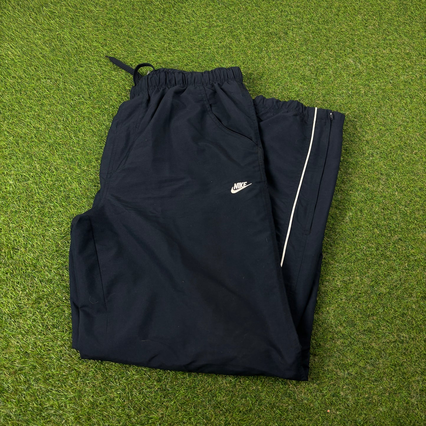 00s Nike Piping Joggers Blue XL