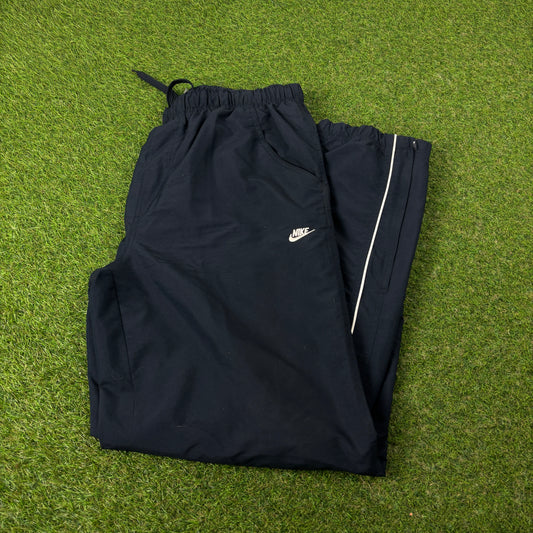 00s Nike Piping Joggers Blue XL