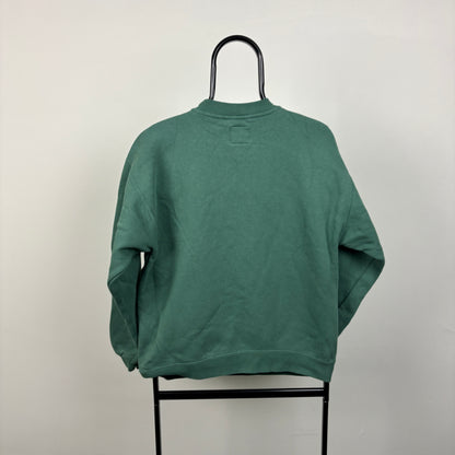 90s Nike Sweatshirt Green Small