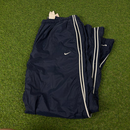 00s Nike Piping Joggers Blue XXL
