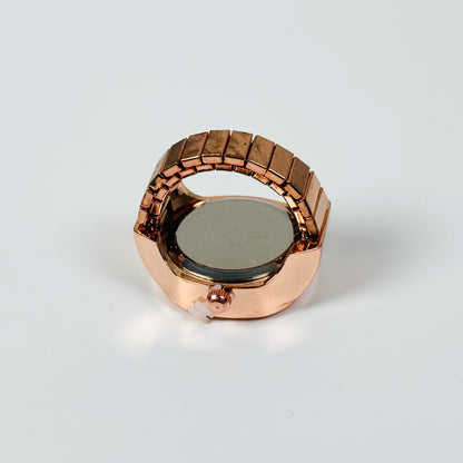Vintage Watch Ring Rose Gold