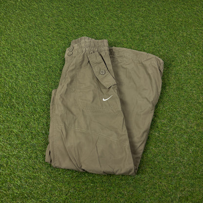 00s Nike Cargo Trousers Joggers Green XS