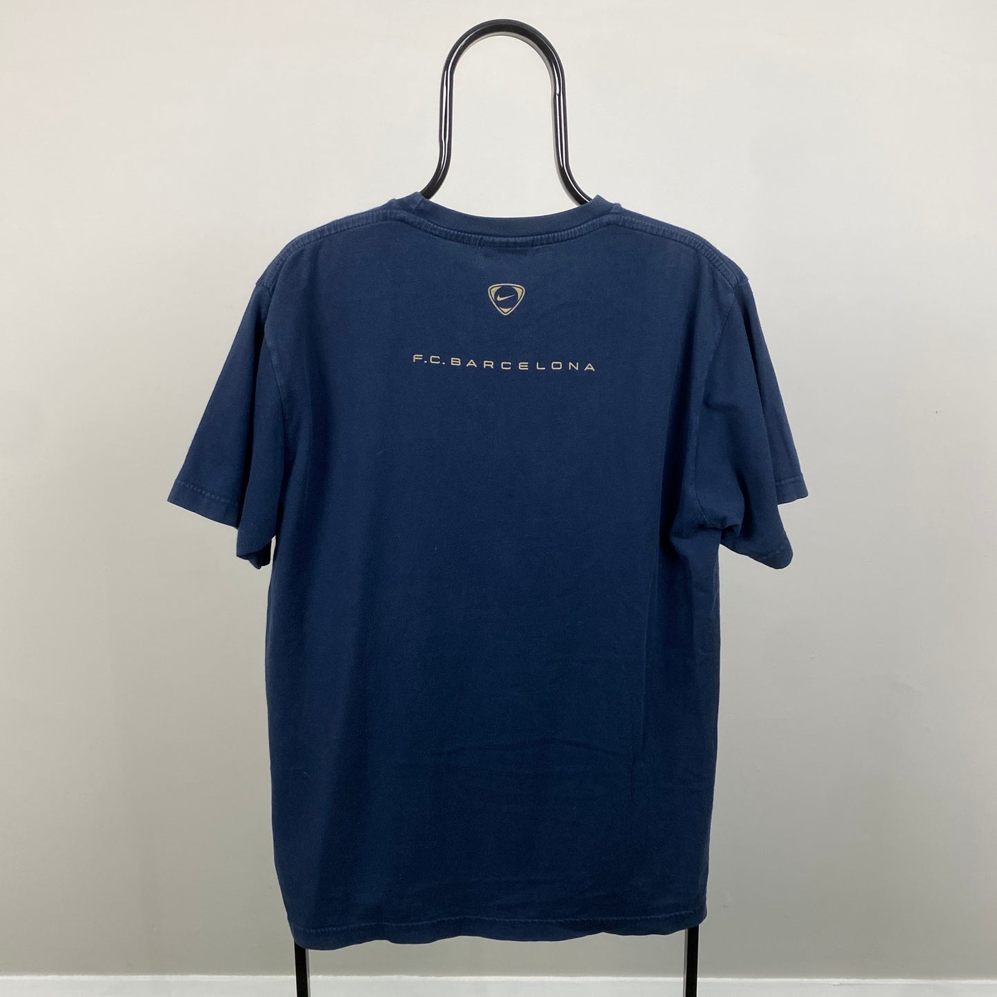 00s Nike Barcelona T-Shirt Blue Medium