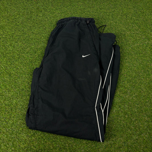 00s Nike Piping Joggers Black Large
