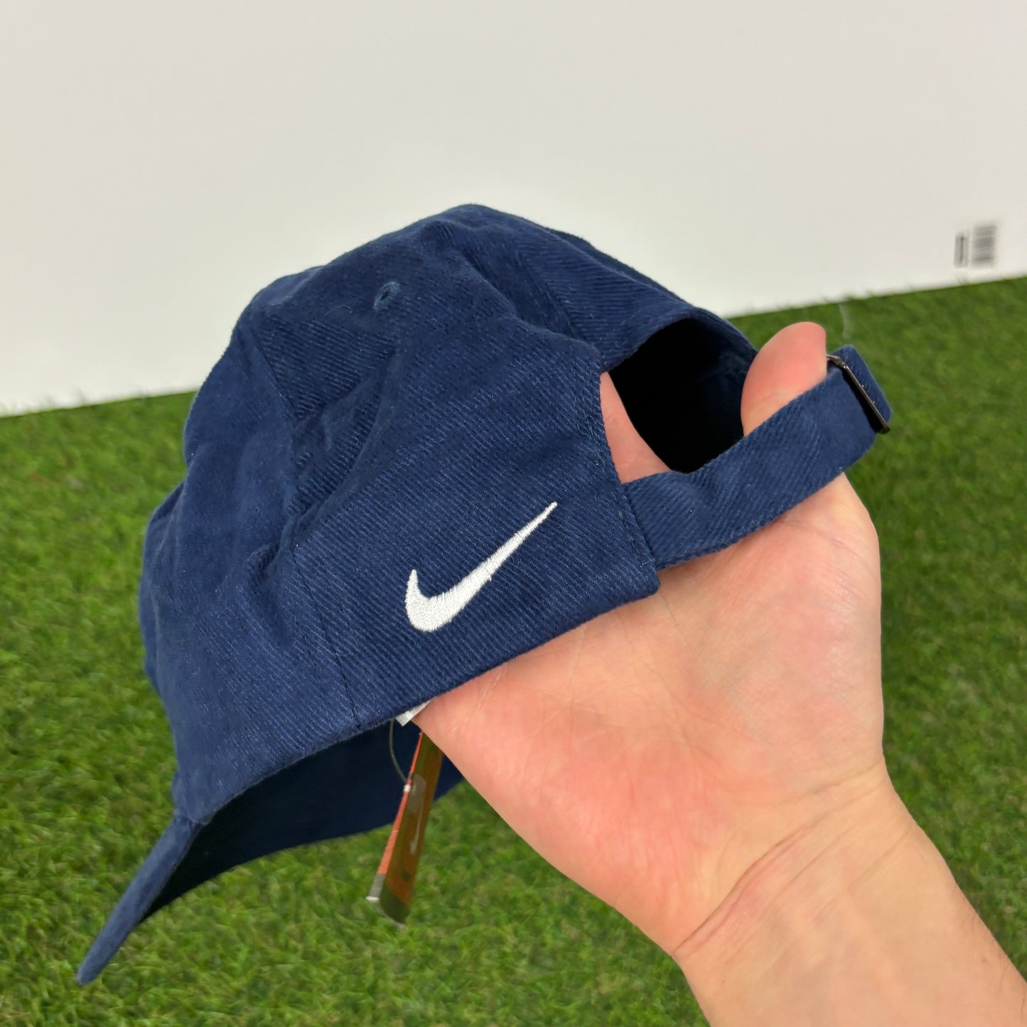 00s Nike Tiempo Scorpion Hat Blue