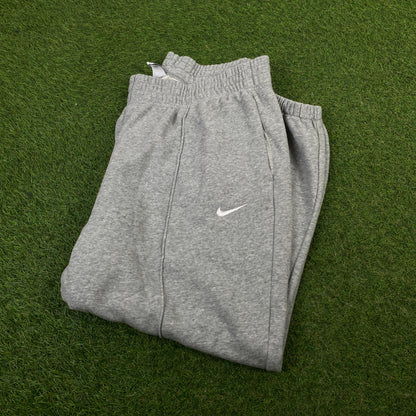 00s Nike Wide Leg Cotton Joggers Grey XL