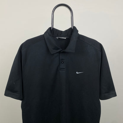 00s Nike Golf Polo Shirt T-Shirt Black XL