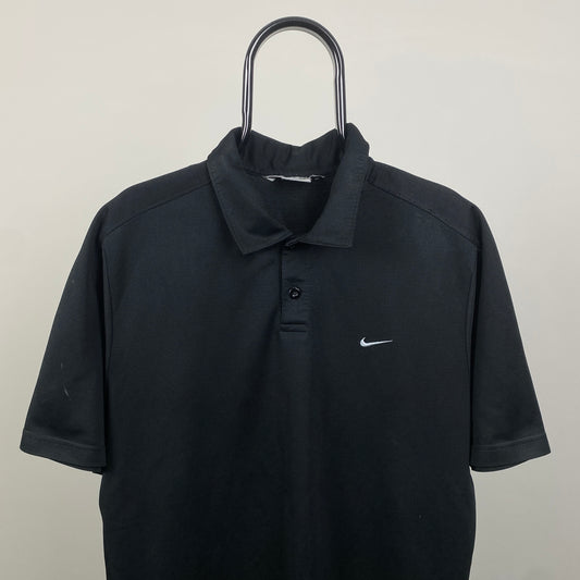 00s Nike Golf Polo Shirt T-Shirt Black XL