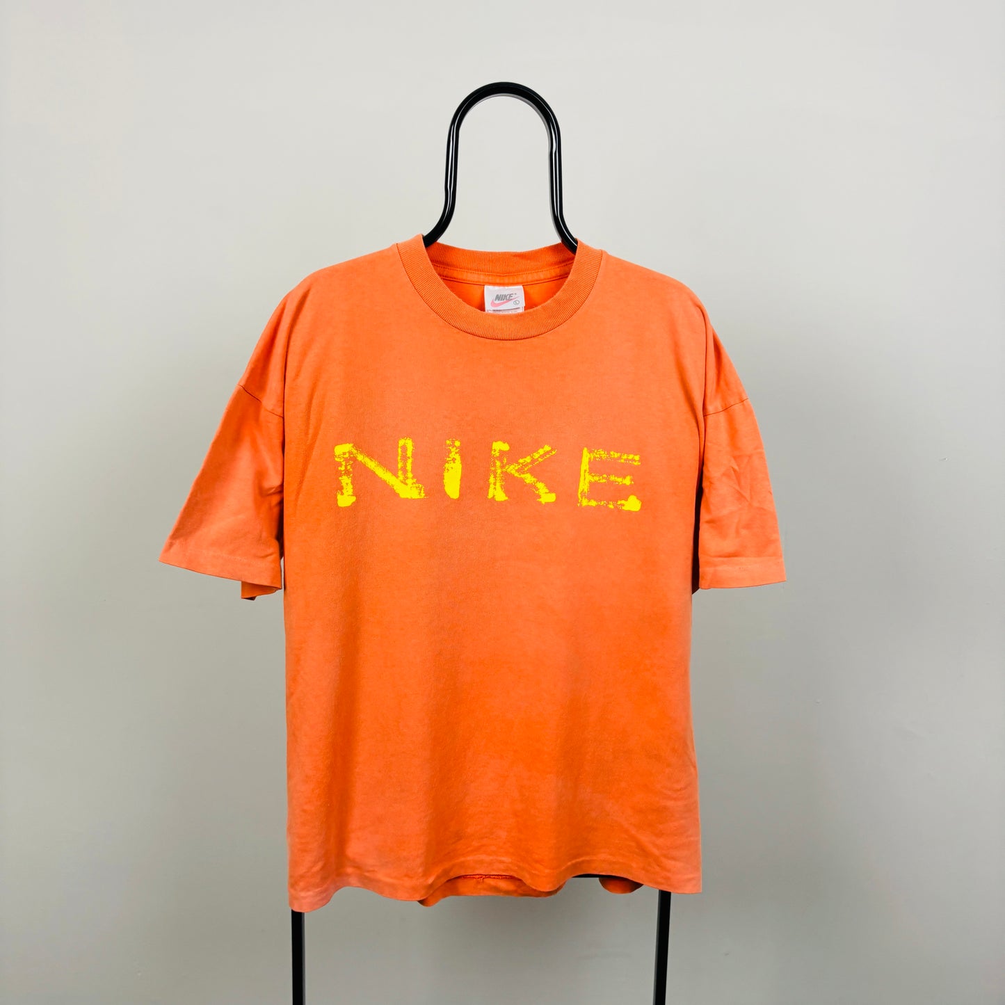 90s Nike T-Shirt Orange Large