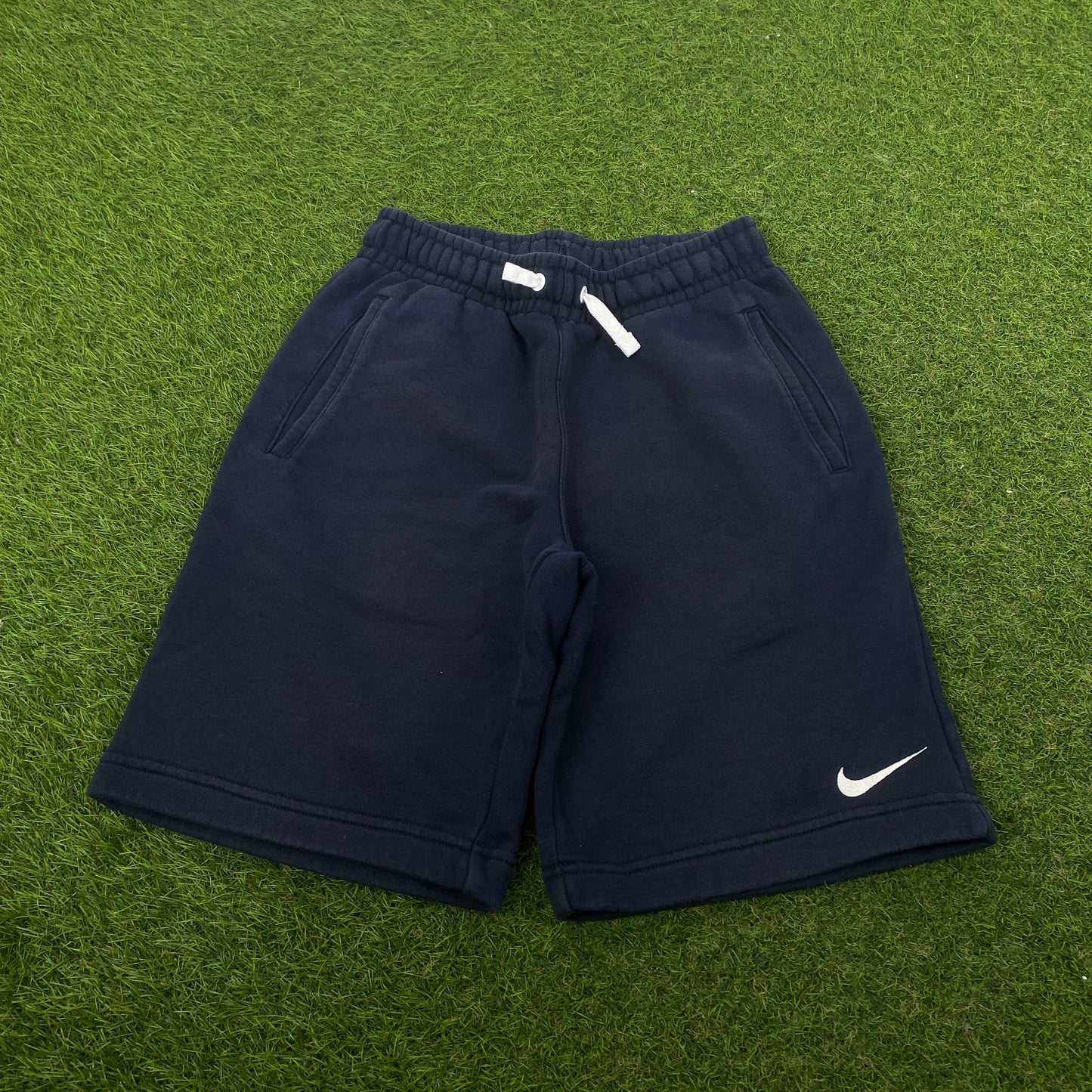 00s Nike Cotton Shorts Blue XS