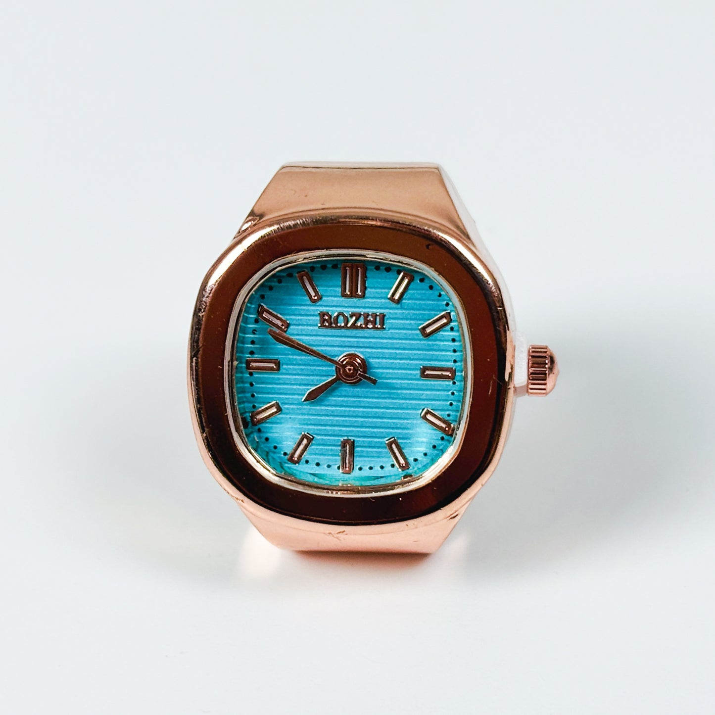 Vintage Watch Ring Rose Gold