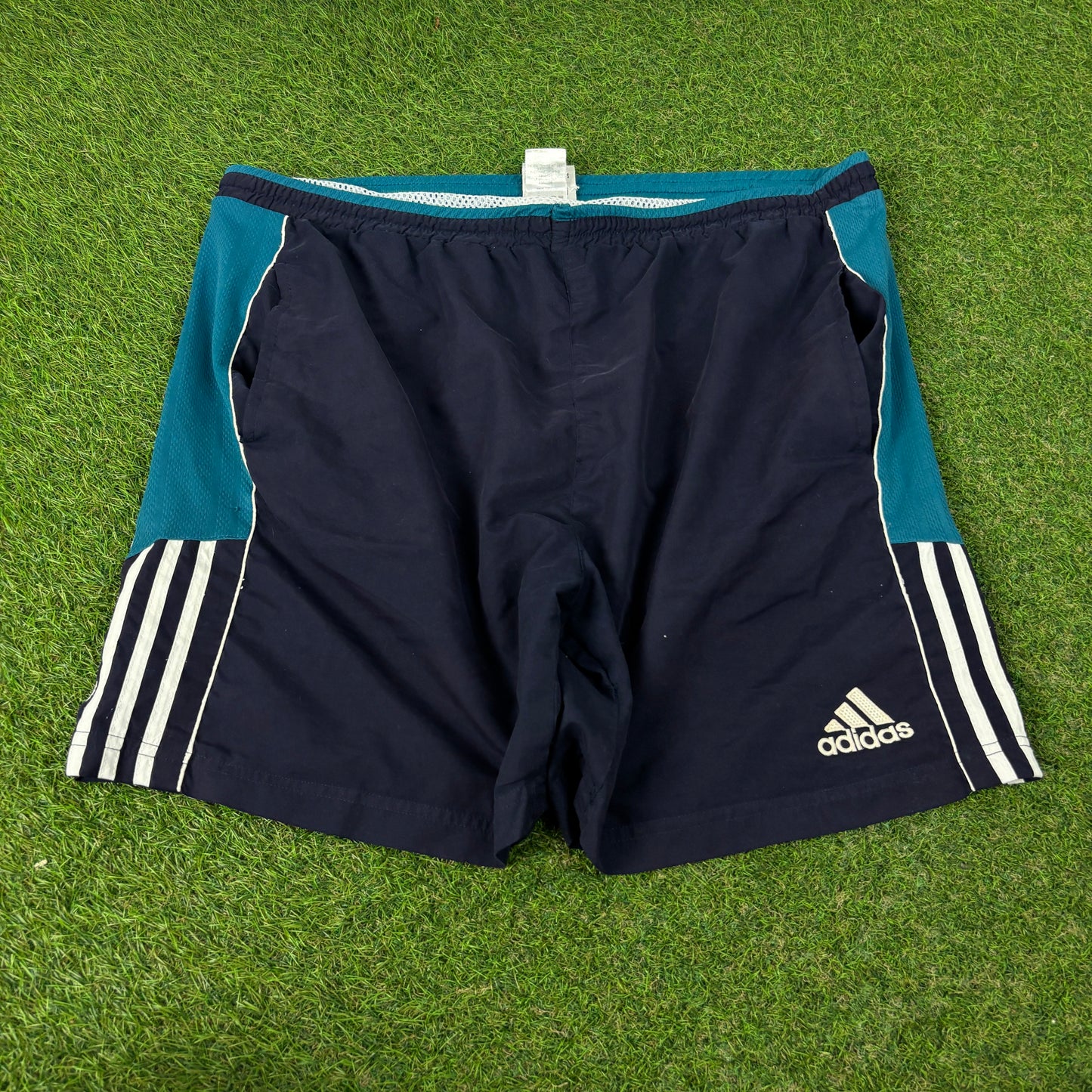 90s Adidas Shorts Blue XXL
