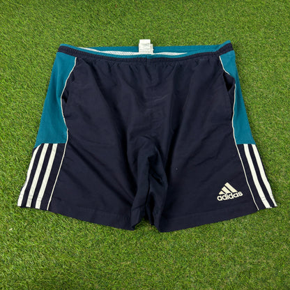 90s Adidas Shorts Blue XXL