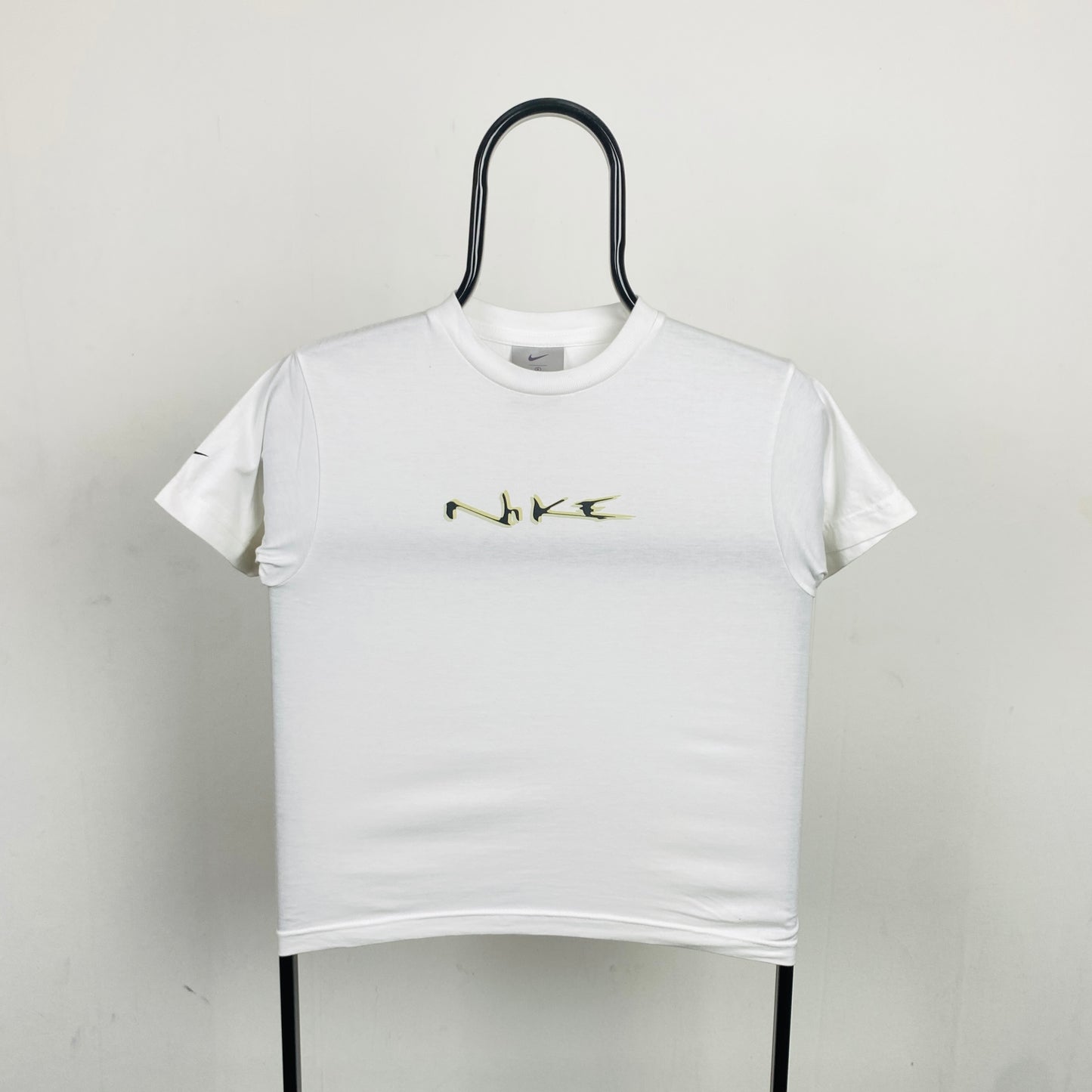 00s Nike Script T-Shirt White XS