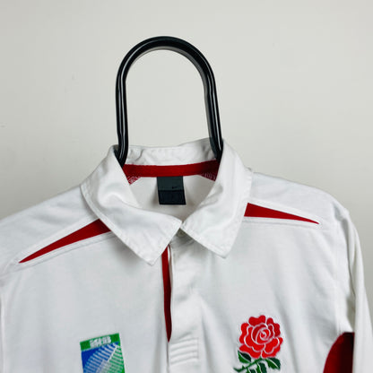 2003 Nike England Rugby Shirt T-Shirt White Medium