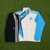 90s Adidas Marseille Tracksuit Jacket + Joggers Set White XS