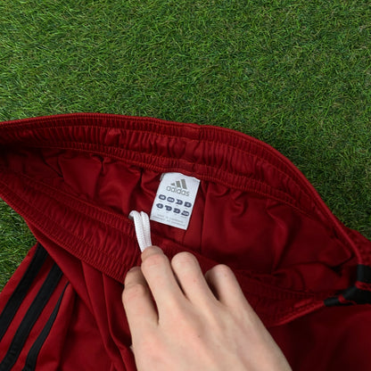 00s Adidas Basketball Shorts Red Medium