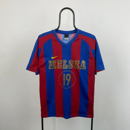 90s Nike Japan Football Shirt T-Shirt Red Medium