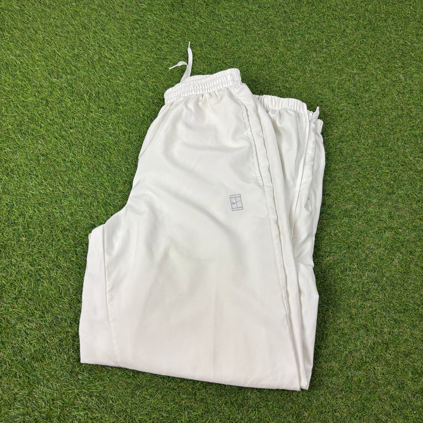 00s Nike Court Joggers White Small