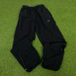 00s Nike Piping Jacket + Joggers Set Black Medium