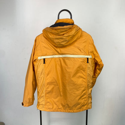 90s Nike ACG Waterproof Coat Jacket Yellow Medium