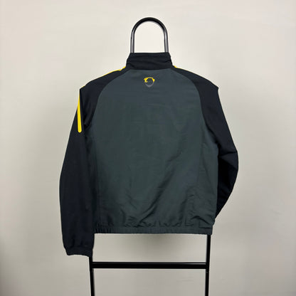 00s Nike Brazil Windbreaker Jacket Black XS
