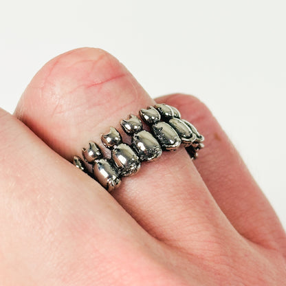 Unlimited Cat Ring Silver