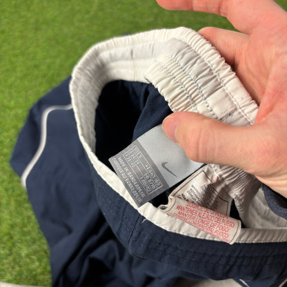 00s Nike Piping Joggers Blue Small