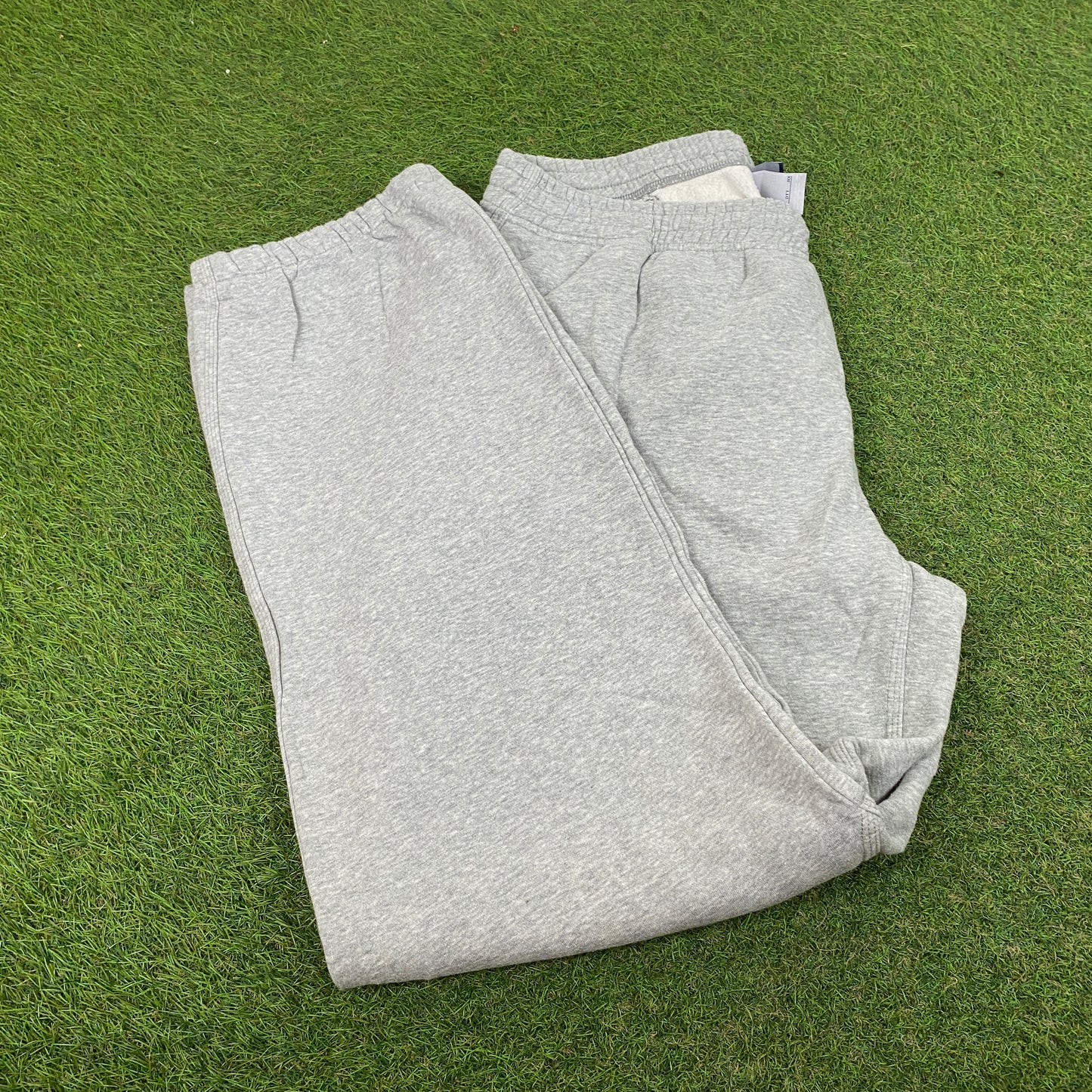 00s Nike Wide Leg Cotton Joggers Grey XXL