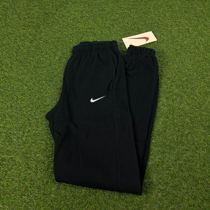 90s Nike Cotton Joggers Black XS