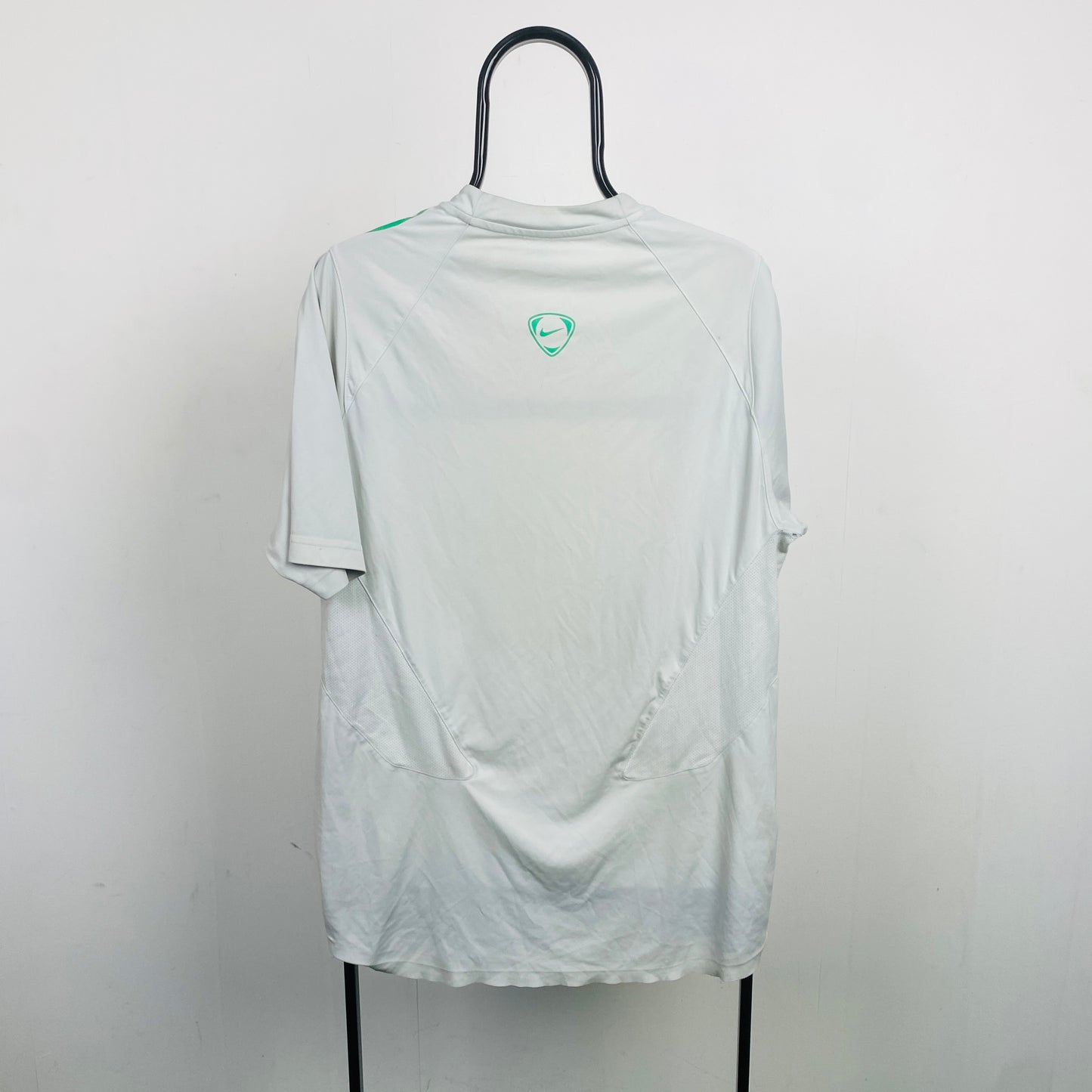 00s Nike T90 Football Shirt T-Shirt White XL