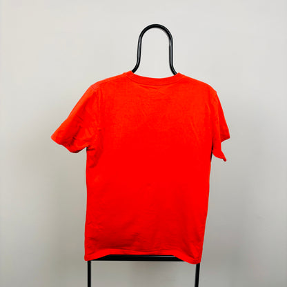00s Carhartt Paint T-Shirt Red Small