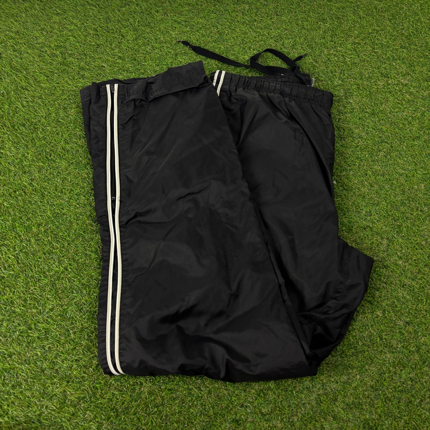 00s Nike Piping Joggers Black Large