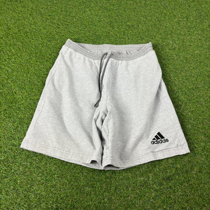 90s Adidas Reversible Shorts Grey Large