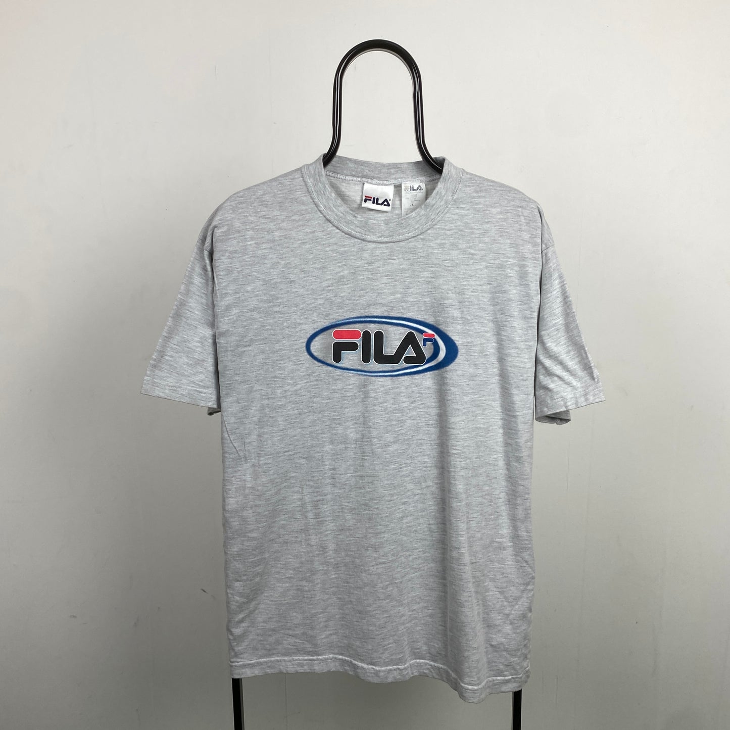 Retro Fila T-Shirt Grey Large